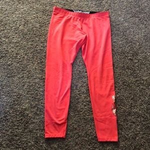 3/$20 Nike Coral Color Performance Track Pants Lg
